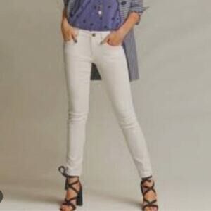 CAbi Women's 336 Bree White Skinny Jean White Size 6